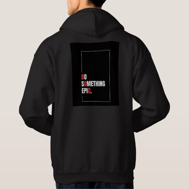 T-Shirt Hoodie (Back)