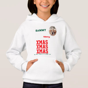 T-Shirt Hoodie pullover photo name kid christmas