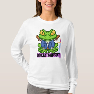 T-shirt / hoodies Frog Ninja Master logo design