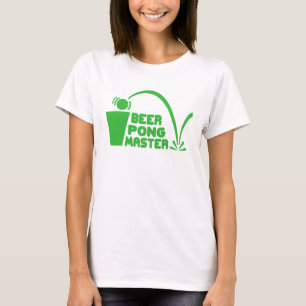 T-Shirt Humour, Beer Pong Master