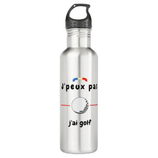 T-shirt I can't I have Golf 710 Ml Water Bottle