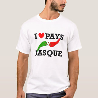 T-SHIRT I LOVE BASQUE COUNTRY