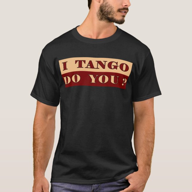 t-shirt i tango red (Front)