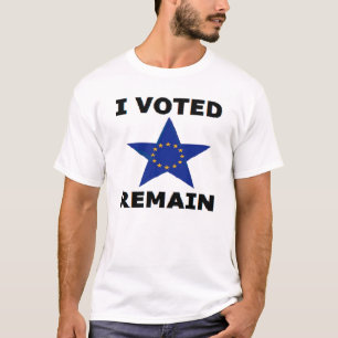 T-Shirt I Voted Remain