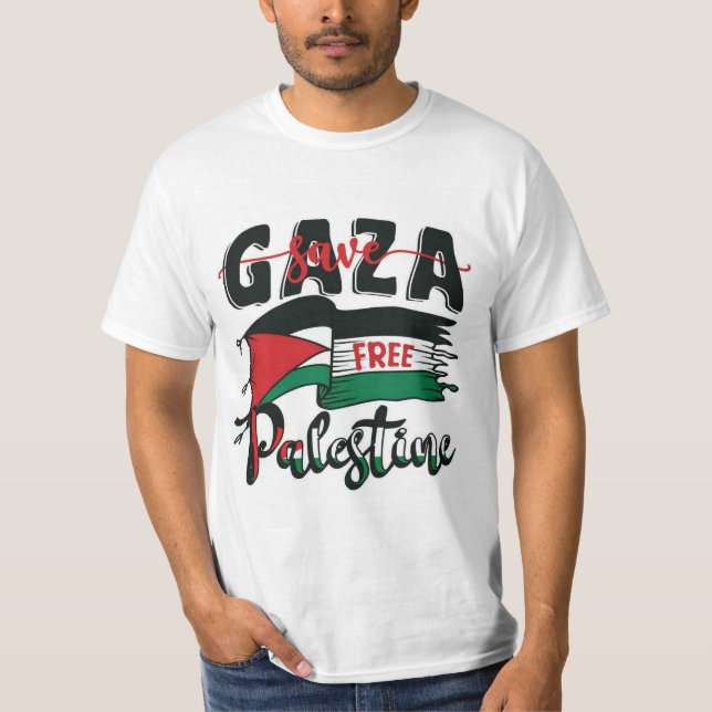 T-shirt in support of the Palestinian cause  (Front)