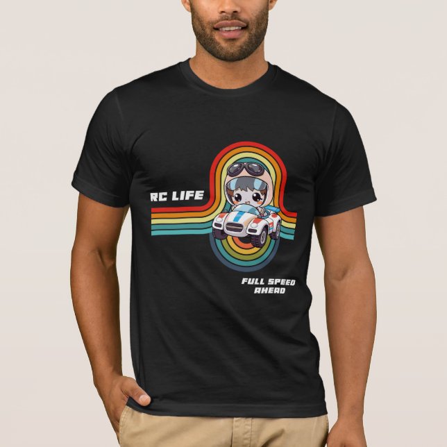 T-shirt Inspired by Passion for Racing and Models (Front)
