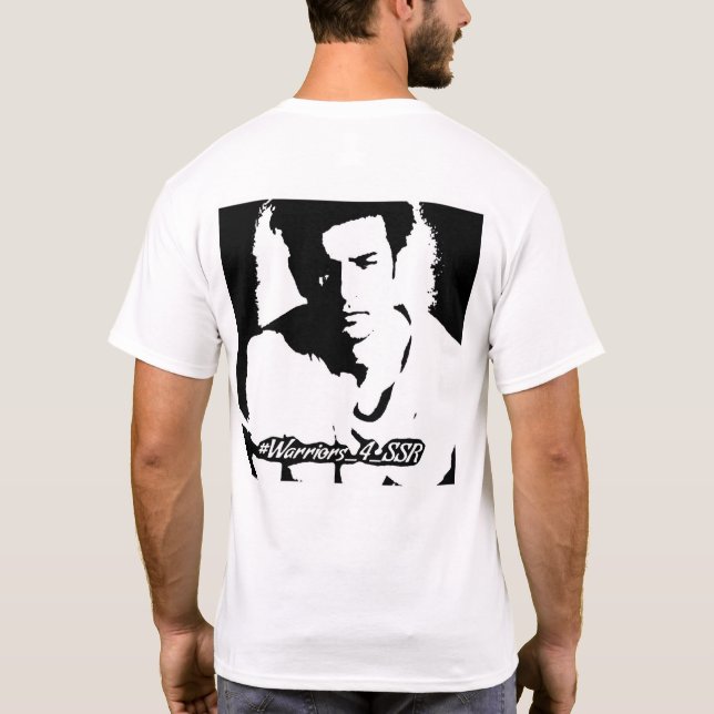 T-Shirt Justice 4 SSR Sushant Rajput (Back)