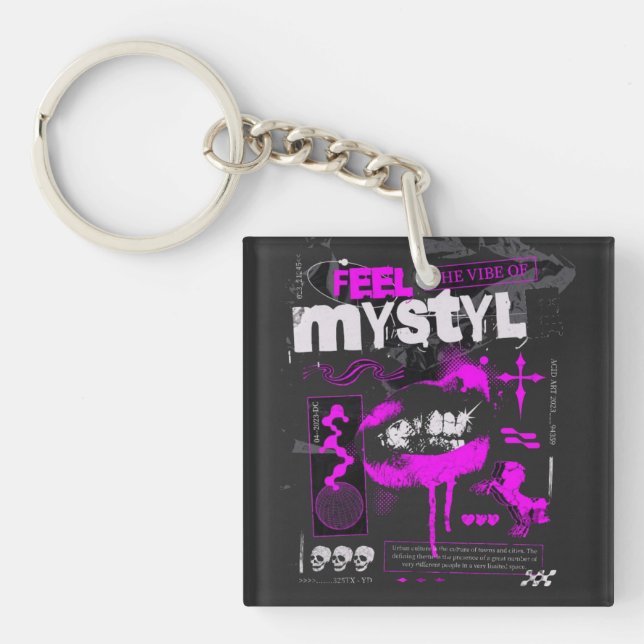 T-Shirt Key Ring (Front)