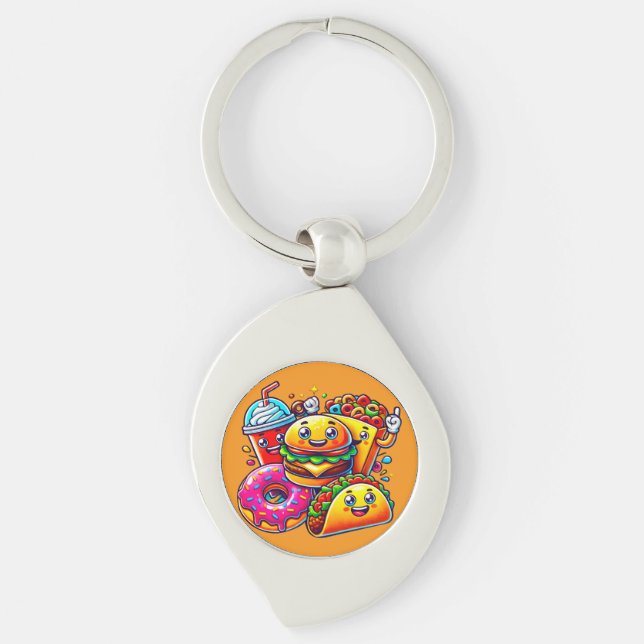 T-Shirt Key Ring (Front)