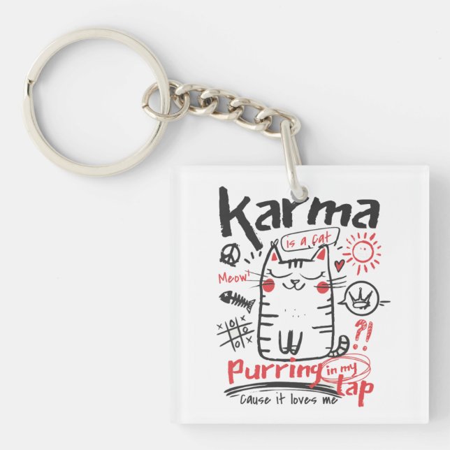 T-Shirt Key Ring (Front)