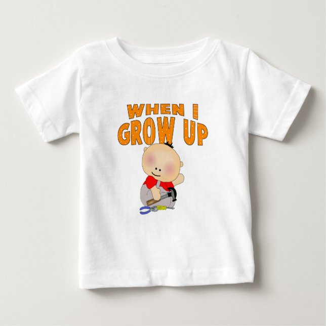 T-Shirt Kids Baby Boy Carpenter (Front)