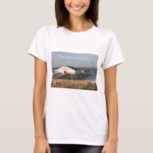 T shirt, Kitty Hawk NC Pier, Ocean, Outerbanks T-Shirt