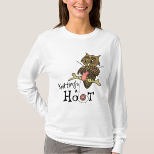 T-shirt Knitting Owl
