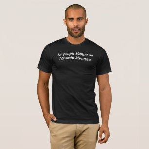 T-shirt Kongo de Nzambi Mpungu