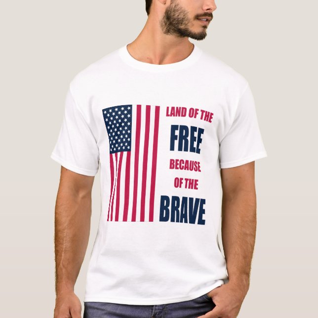 T-Shirt (Land of the FREE) (Front)