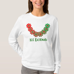 T-shirt Lei Mele Kalikimaka Merry Christmas