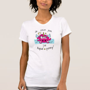T-shirt Licorne “I cannot, I have aquaponey! “