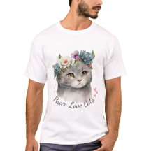   t shirt Life is Better with Cats 