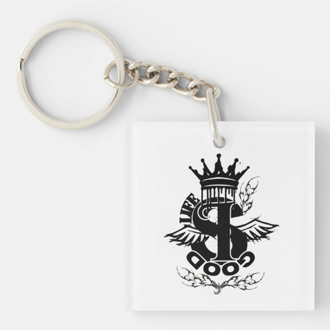 T-Shirt ''Life is Good'' Key Ring (Front)