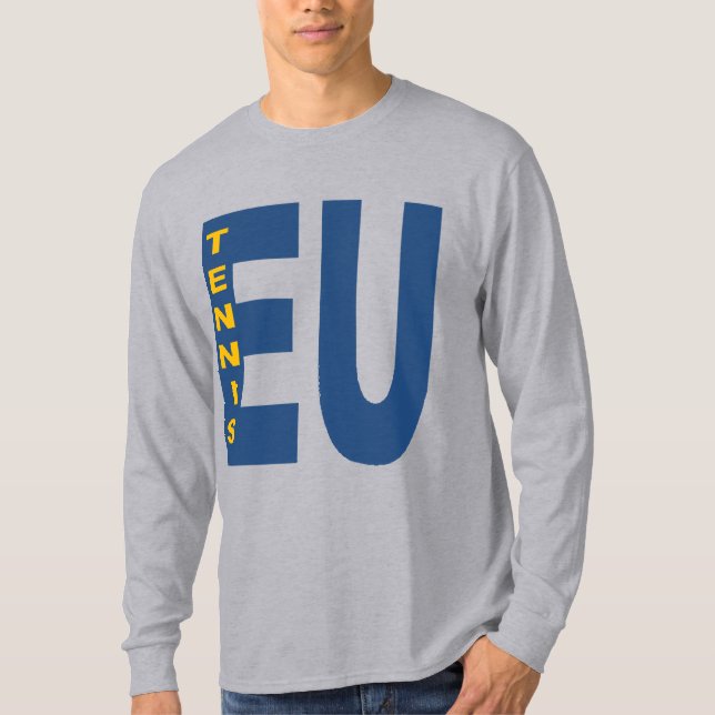 T-shirt long sleeves EU TENNIS (Front)