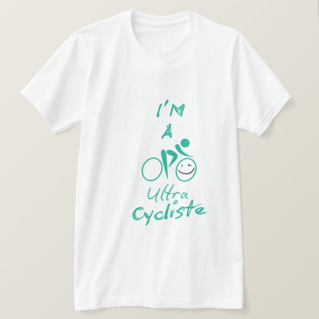 T-shirt Love of Cycling: Custom Tees for Riders (Design Front)