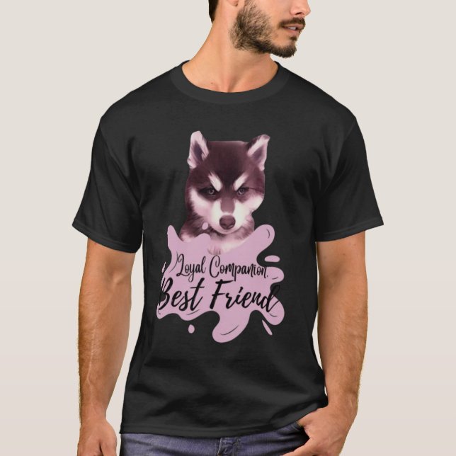 T-shirt Loyal companion best friend  (Front)
