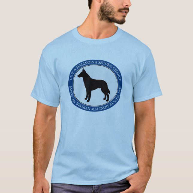T-Shirt Malinois Rescue Logo (Front)