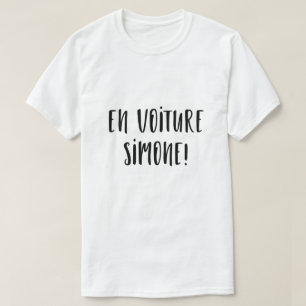 T-Shirt man By car Simone