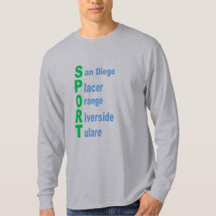 T-shirt manches longues H gris SPORT TOURISME CA