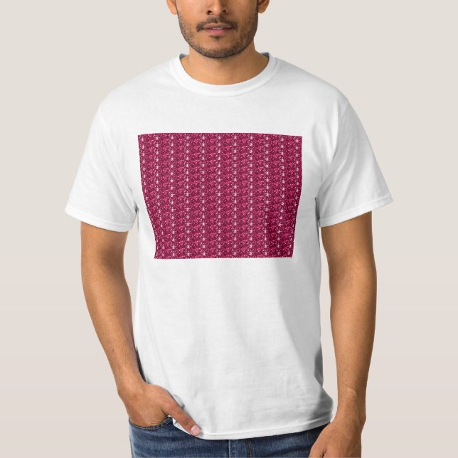 T-Shirt Maroon Glitter (Front)