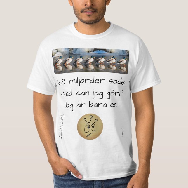 T-shirt — Miljarder (Front)