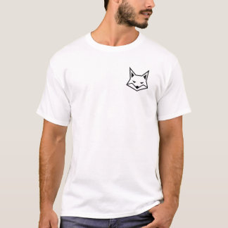 T-shirt minimalist fox look shirt