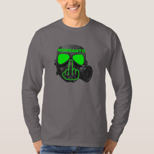 T-Shirt Monsanto Gas Mask Flip