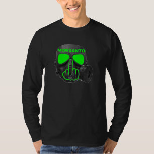 T-Shirt Monsanto Gas Mask Flip