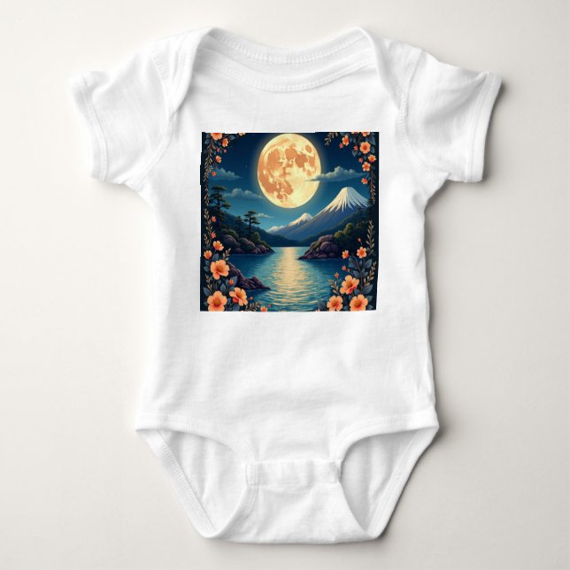 T-Shirt moon light edition Baby Bodysuit (Front)