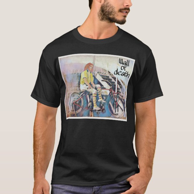 T-shirt Moto wall of death (Front)