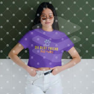 T-shirt my best Friend has paws