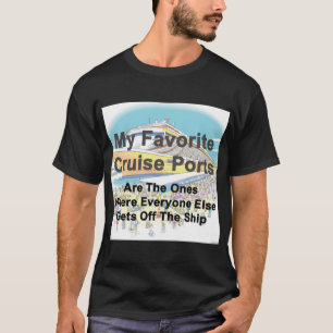 T-SHIRT - My Favourite Cruise Ports