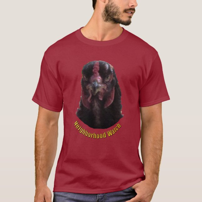 T-Shirt - Neighbourhood Watch (Chicken) (Front)