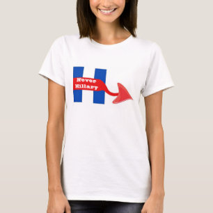 T-Shirt Never Hillary