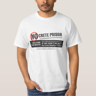T-shirt No Crete Detention Centre