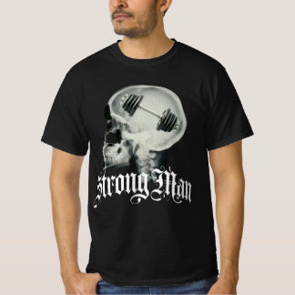 T-shirt noir Strong man
