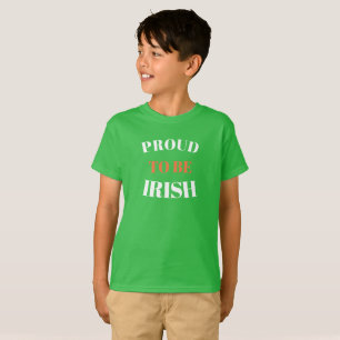 T-shirt Novelty PROUD to be IRISH St Patrick's Day
