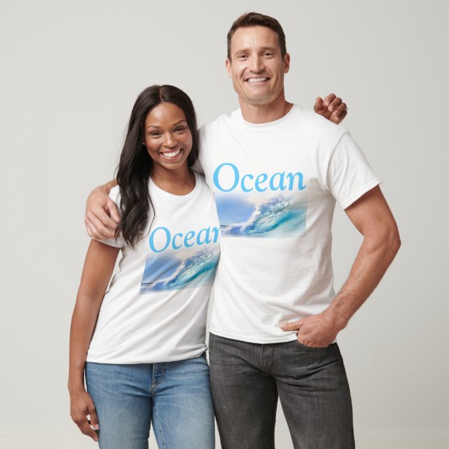 T-SHIRT/ Ocean- Design T-Shirt (Unisex)