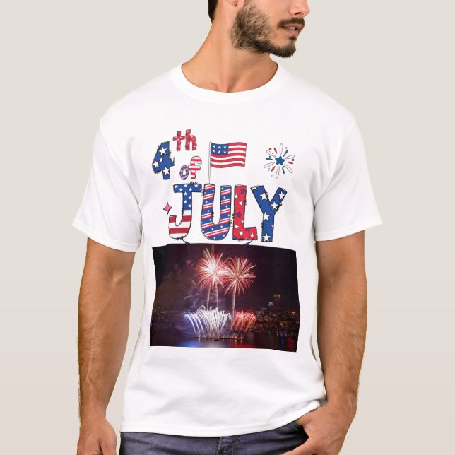 T shirt of 4rth july (Front)