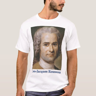 T-shirt on Jean-Jaques Rousseau & Liberty