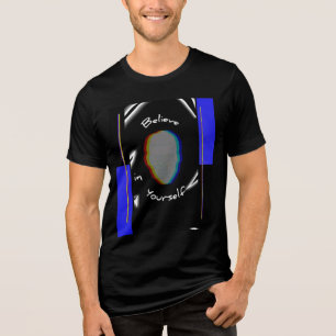 T-Shirt opacity face 1 Tri-Blend Shirt