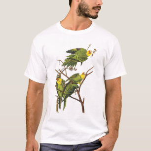 T-Shirt: Parakeets - by John Audubon T-Shirt