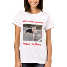 T-shirt:, photo:  Kitties for Kamala