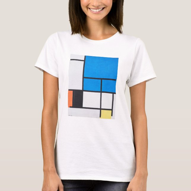 T-SHIRT: PIET MONDRIAN  T-Shirt (Front)